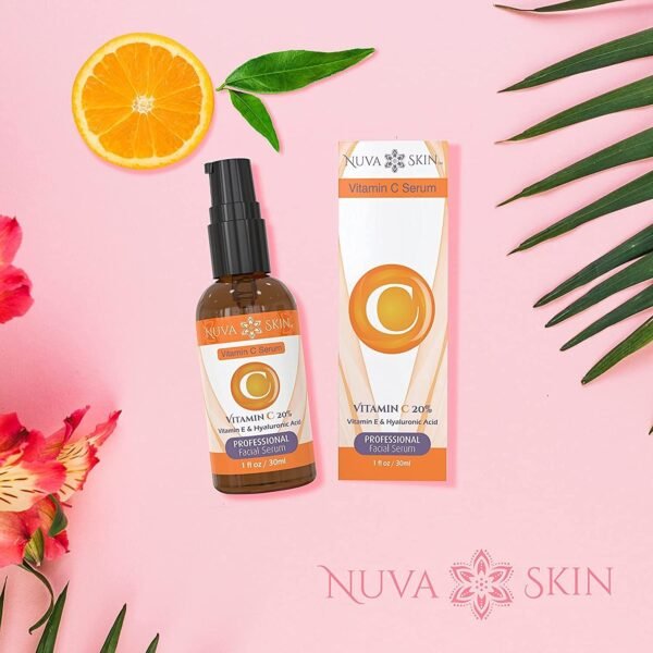 Vitamin C Serum for Face - Face Serum Vitamin C and Hyaluronic Acid, Anti Aging serum, Brightening Serum, Brightening Face Serum with Vitamin C Oil, Facial Serum for Collagen Production & Reduced Acne - Image 6