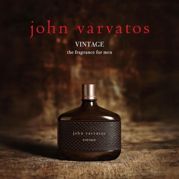 John Varvatos Men's Cologne, Vintage Eau de Toilette EDT Spray, Aromatic Chypre Scent with Notes of Quince Paste, Patchouli & Tobacco Leaf - Image 7