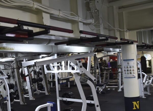 600 LBS Weight Limit - I-Beam Pull Up Bar - Straight Long Bar Grip Tape Made in The USA! - Image 3