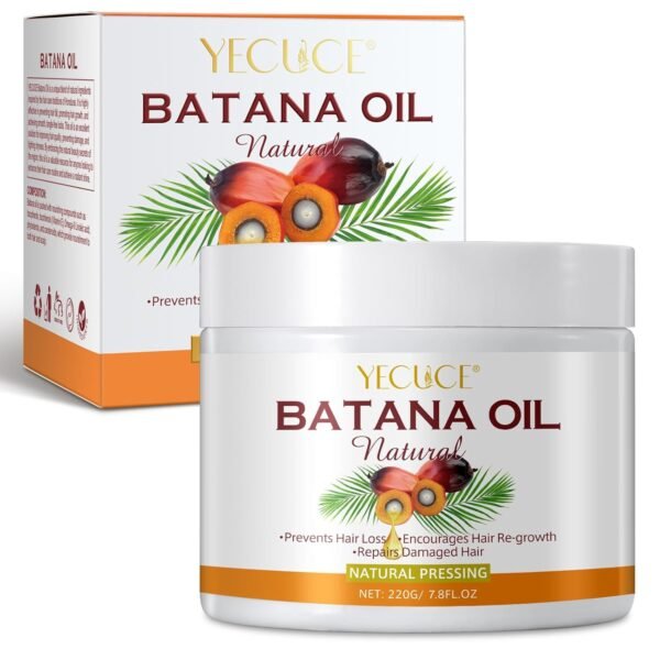 Batana Oil for Hair Growth, 100% Pure & Natural Batana Oil Sourced from Honduras, Batana Hair Oil for Anti Hair Loss,Enhances Thickness, Repair Split Ends for Men & Women 7.8 FL oz - Image 2