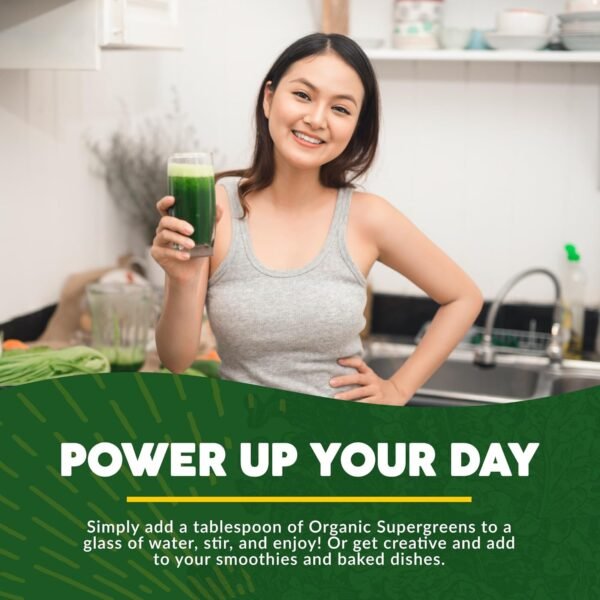 Paleovalley Organic Supergreens Powder - 23 Superfoods with Prebiotic Fiber for Energy and Immunity Support - No Cereal Grasses for Maximum Absorption - Pure Unflavored, 30 Servings - Image 7