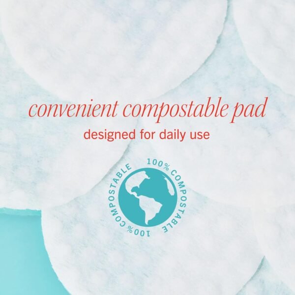 First Aid Beauty - Facial Radiance Pads with Glycolic & Lactic Acids – Daily Exfoliating Pads with AHA that Help Tone & Brighten Skin – Makeup Prep Pads - Compostable for Daily Use – 28 Pads - Image 7