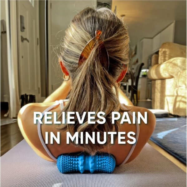 Dr. Cohen’s Deep Tissue Massage Roller-acuBack Heatable Massage Roller - Better Than Any Foam Roller for Exercise, Massage and Muscle Recovery- Physical Therapy Back Roller Muscle Massager Tool - Image 2