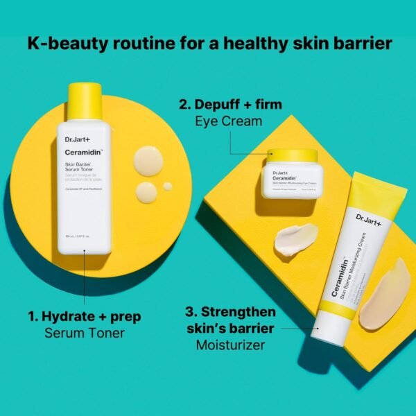 Dr.Jart+ Ceramidin™ Skin Barrier Moisturizer Face Cream For Dry Skin with Ceramides and Panthenol | Korean Skin Care - Image 7
