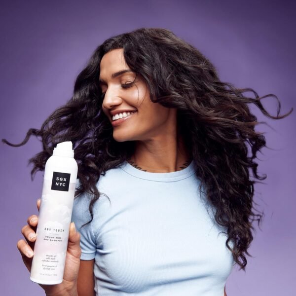 SGX NYC Dry Touch Volumizing Dry Shampoo - Paraben Free, Vegan Dry Shampoo Spray Absorbs Excess Oil - Fresh and Bouncy Hair with No Residue - 6.5 oz - Image 7