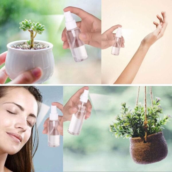 Spray Bottle, 1oz/30ml Small Plastic Fine Mist Spray Bottles, Mini Empty Travel Bottles with Funnels and Labels 6 Pack - Image 9
