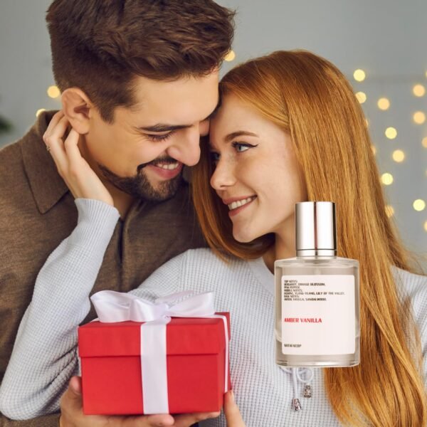 Luxury Unisex Perfume Gift Set - Eau de Perfume 11.5Fl Oz (324ml) - Valentine's Day Gift - Spiced Exotic Fragrance - Natural Fragrance - SDS-Certified (Amber Vanilla) - Image 3