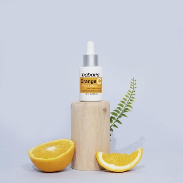 Babaria Vitamin C Face Serum - Helps Improve Elasticity and Flexibility - Reduces Appearance of Dark Spots - Protects Against Airborne Pollutants - Provides Glowing and Anti-Aging Effect - 1 oz - Image 6
