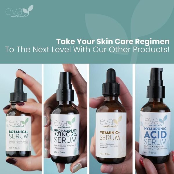 Vitamin C Serum for Face - Skin Clearing Serum with Salicylic Acid Retinol, Niacinamide and Hyaluronic Acid - Skin Brightening Acne Serum - Anti Aging Dark Spot Treatment(1 oz) - Image 10