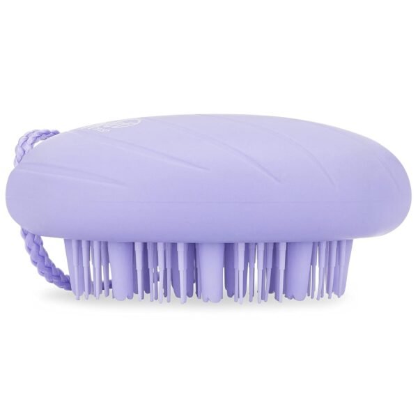 Wet Brush Go Green Scalp First Exfoliator, Lavender Oil - Rope Hook To Hang In Shower - Spa-like Experience At Home - Exfoliate and Massage Scalp - Works On All Hair Types - Image 3