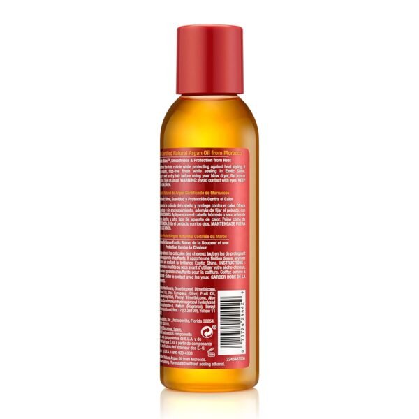 Creme of Nature, Argan Oil for Hair, Smooth & Shine Hair Polisher, Argan Oil of Morocco for Anti Frizz Control, 4 Fl Oz - Image 10