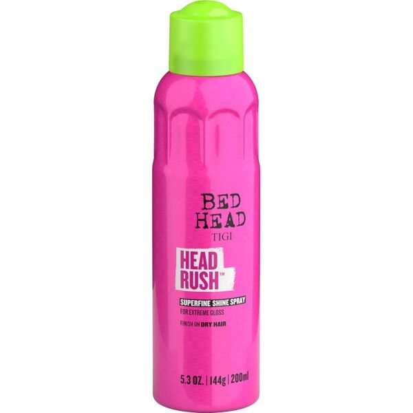 TIGI Bed Head Headrush Shine Hair Spray for Smooth Shiny Hair 5.3 oz - Image 6