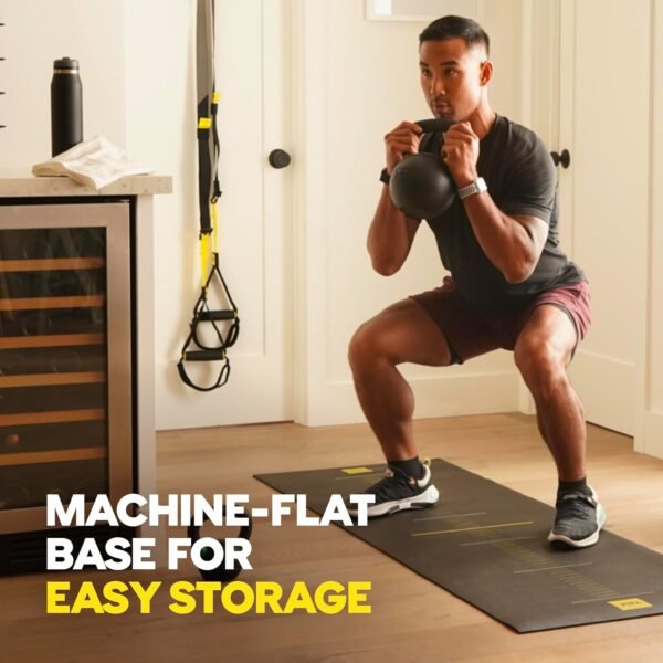 TRX Training Rubber-Coated Kettlebells, Ultra-Durable Heavy-Duty Bells, Wear-Resistant Fitness Weight Set - Image 8