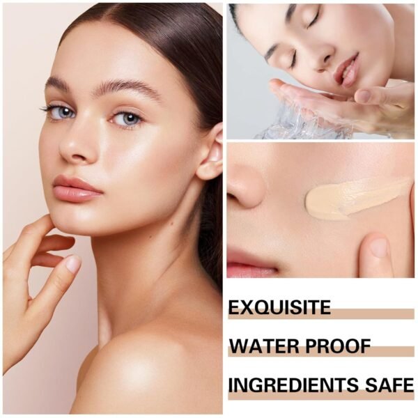 Magic Minerals Airbrush Foundation Makeup Spray Silky Lightweight Spray Foundation Makeup Air Brush Flawless Setting Spray Makeup for Mature Skin (Natural/Warm Porcelain) - Image 7