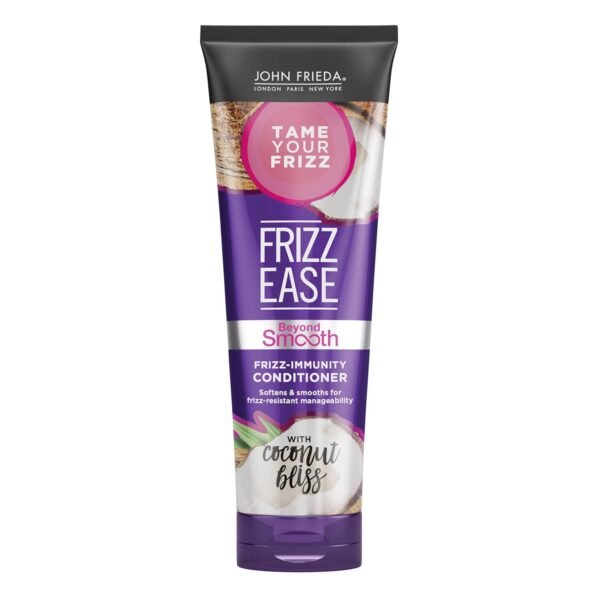 John Frieda Frizz Ease Beyond Smooth Frizz-Immunity Conditioner, 8.45 Ounces, Anti-Humidity Conditioner, Prevents Frizz, with Pure Coconut Oil - Image 2