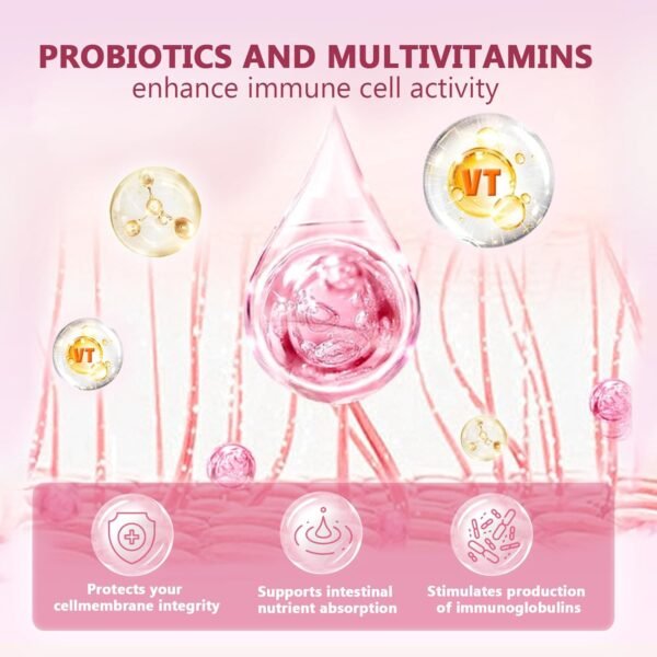 NATURE TARGET Probiotics for Women Digestive Health with 100 Billion CFUs, Womens Probiotic for Gut Health & Immune Support, Skin Care, with Cranberry & D-mannose, 90 Chewable Tablets (45 Day Supply) - Image 8