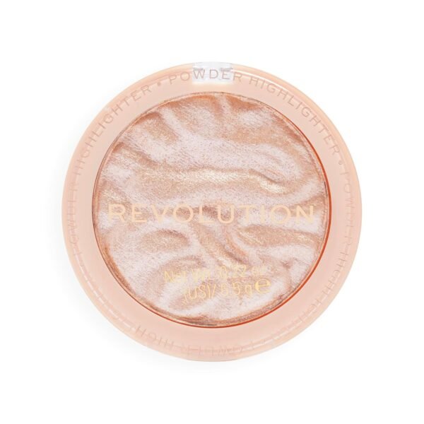 Revolution Beauty, Reloaded Pressed Powder Highlighter, Intensely Pigmented for a High Impact Dewy Finish, Dare To Divulge, 0.22 Oz. - Image 8