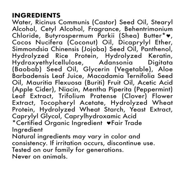 SheaMoisture Leave In Conditioner Conditioner For Hair Jamaican Black Castor Oil To Soften and Detangle Hair 20 oz - Image 8