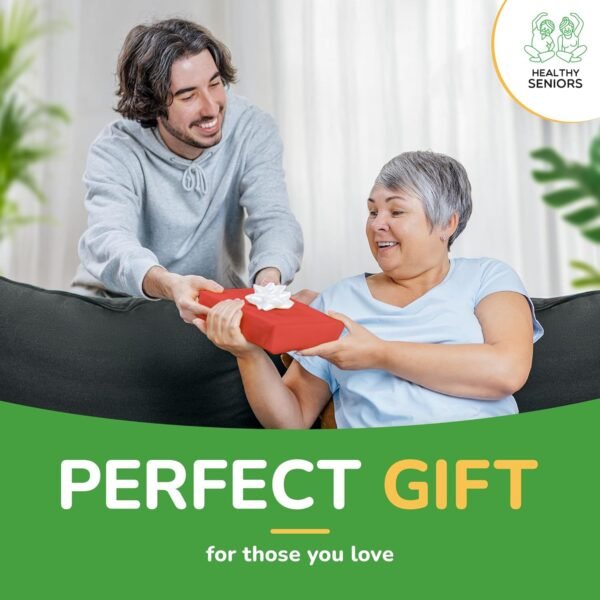 Chair Exercises for Seniors - Two Resistance Bands, Handles, and Printed Exercise Guide. Adjustable Fitness Equipment for Seniors, Elderly Home. Occupational & Physical Therapy Aids - Image 7