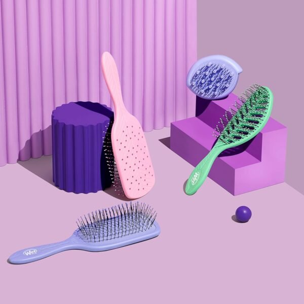 Wet Brush Go Green Scalp First Exfoliator, Lavender Oil - Rope Hook To Hang In Shower - Spa-like Experience At Home - Exfoliate and Massage Scalp - Works On All Hair Types - Image 6