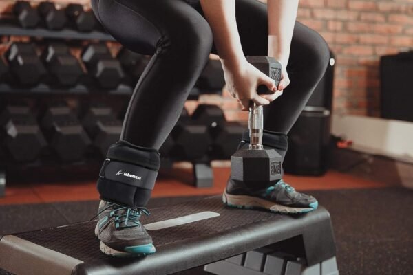 Adjustable Ankle Weights 1-5/10/12 Lbs Leg Weights for Men Women,Wrist Ankle Weights for Physical Therapy,Yoga Pilates,Workout,Walking,Jogging - Image 8