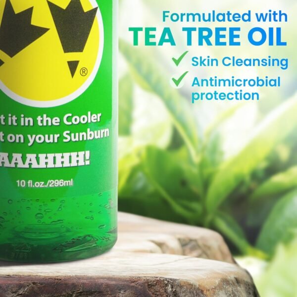 Rubber Ducky Cooler Gel - Sunburn Relief |Soothing Aloe Vera Gel | Fast Absorbing Aloe Gel With Vitamin E & Tea Tree Oil | Vegan | After Sun Care | 10z - Image 6