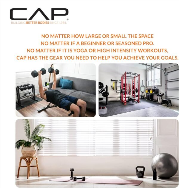 CAP Barbell ADJUSTABELL Adjustable 55 lb Hex Dumbbell Weights - Pairs | Multiple Handle Options - Image 8