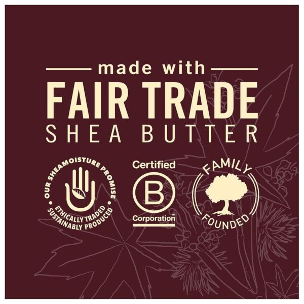 SheaMoisture Conditioner 100% Pure Jamaican Black Castor Oil to Intensely Smooth and Nourish Hair with Shea Butter, Peppermint and Apple Cider Vinegar 13 oz - Image 9