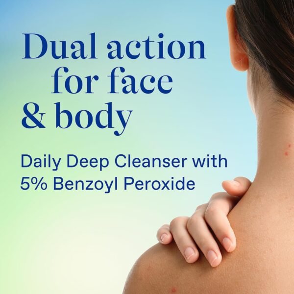 Differin Acne Skin Care Kit, Differin Gel Retinoid Acne Treatment for Face with 0.1% Adapalene & 5% Benzoyl Peroxide Face Wash & Body Wash, Designed for Pimple and Acne Prone Skin - Image 14