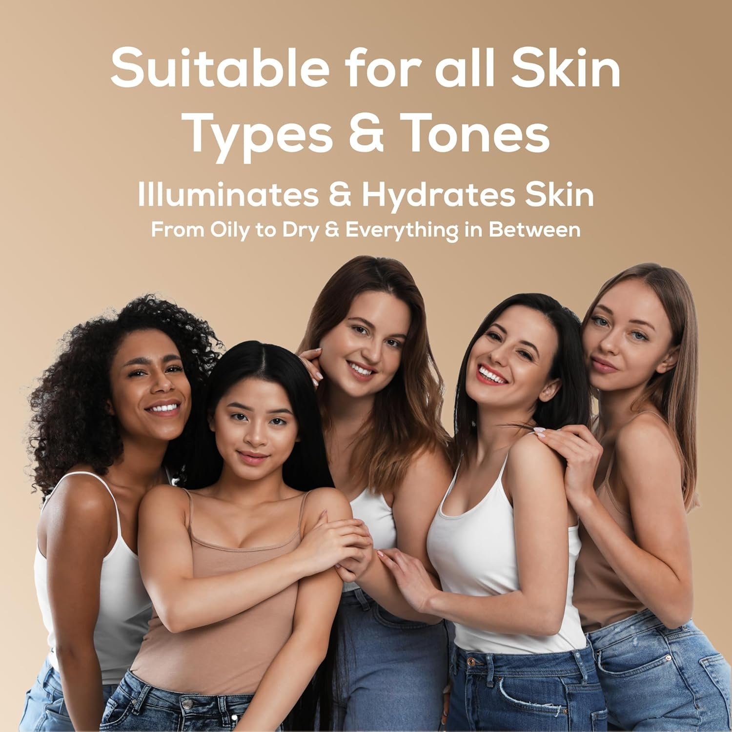 Veil Cosmetics Complexion Fix Liquid Foundation – Buildable Coverage – Water-Resistant, Hypoallergenic, Oil-Free, Cruelty-Free & Vegan – Lightweight & Brightening – Long Lasting (1G Porcelain Gold) - Image 8