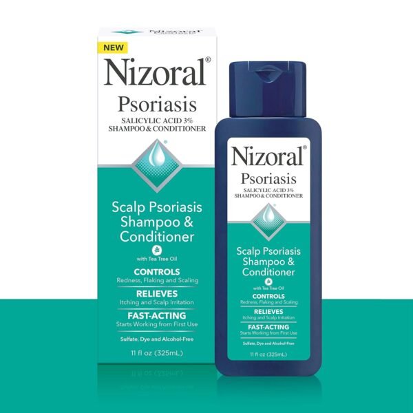 Nizoral Scalp Psoriasis Shampoo & Conditioner, 11 Ounce - Image 4