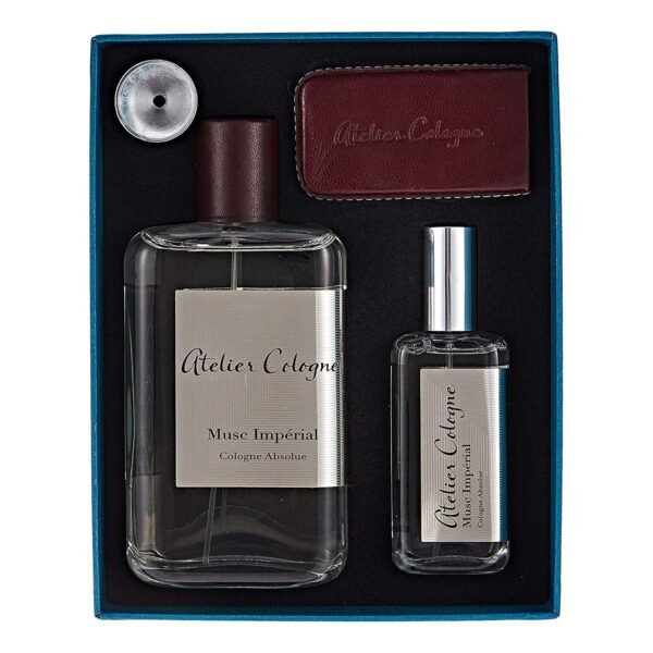 Atelier Cologne Musc Imperial Absolu For Unisex 6.7 OZ Eau de Parfum + 1 OZ + Leather Case Gift Set - Image 5