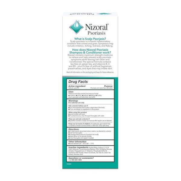 Nizoral Scalp Psoriasis Shampoo & Conditioner, 11 Ounce - Image 3