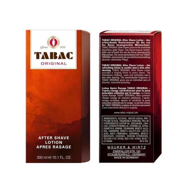 Tabac Original By Maurer & Wirtz For Men. Aftershave 10.1 Oz. - Image 7