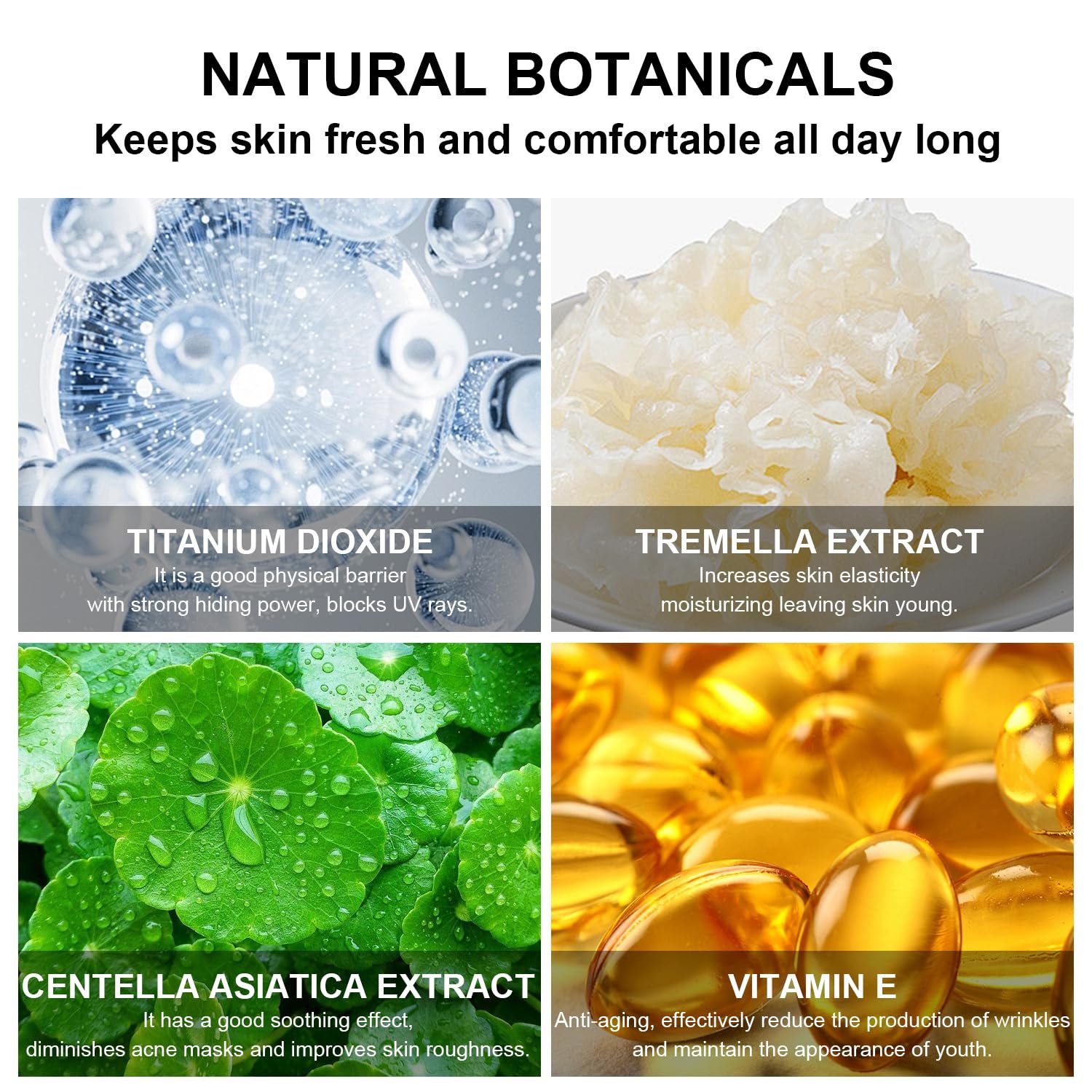 Mushroom Head Air Cushion CC Cream Foundation BB Cream Foundation Makeup Moisturizing CC Cream Liquid Foundation,Concealer Lasting Makeup Foundation Even Skin Tone Makeup Base Primer (#04 Nude) - Image 7