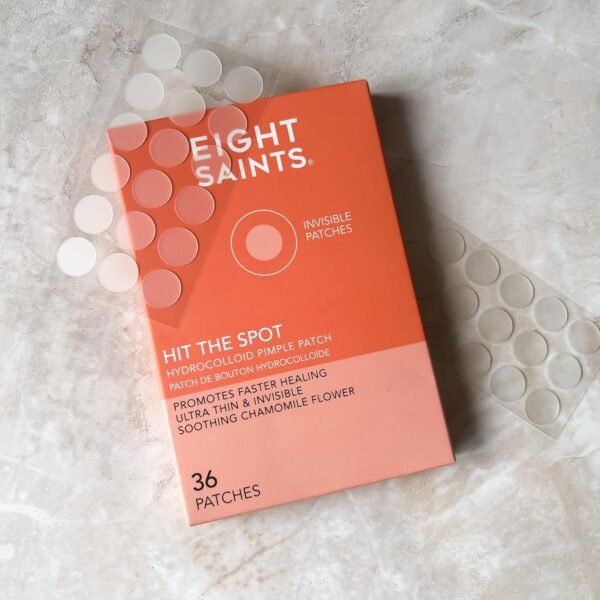 Eight Saints Hit the Spot Acne Pimple Patches For Face, Fast Zit and Blemish Reduction Patch, Ultra Thin Hydrocolloid Patches, (36 Count) - Image 4