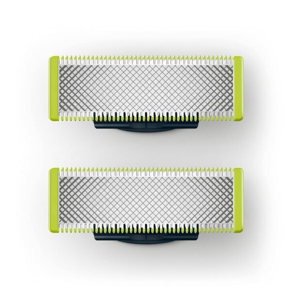 Philips OneBlade 2 Stainless Steel Replacement Blades for Face, Compatible with All OneBlade Beard Trimmers, Body Groomers, Electric Razors (Model QP220/50) - Image 2