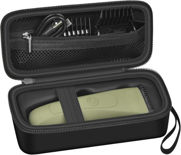 PAIYULE Case for MANSPOT for Meridian Body Hair Trimmer for Men, Electric Beard Shaver Storage Holder for LADYSPOT Pubic Razor and Extra Blade Heads- Box Only - Image 2