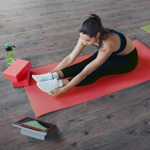 BalanceFrom 7-Piece Set - Include Yoga Mat with Carrying Strap, 2 Yoga Blocks, Yoga Mat Towel, Yoga Hand Towel, Yoga Strap and Yoga Knee Pad, Multiple Colors - Image 8