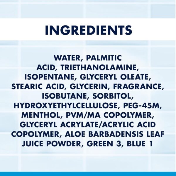 Gillette Series 3X Moisturizing Shave Gel, 6 Count, 7oz Each, Lubrication to Protect Against Irritation, Blue-White, 7 Ounce (Pack of 6) - Image 3