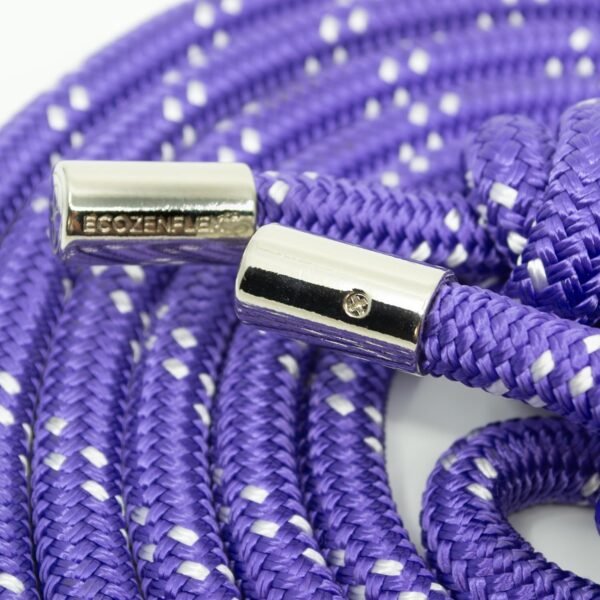 Adjustable Flow Rope - Handcrafted 10' Workout Freestyle Weighted Jump Rope for Strength & Cardio Training - Upper Body Fitness Ropes for Working Out – Double Braided Home Gym Heavy Exercise Rope - Image 10