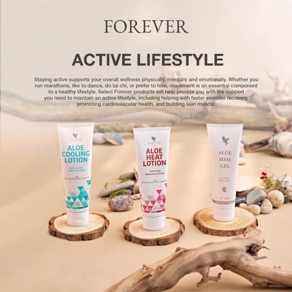 Forever Living - Forever Aloe Heat Lotion with Menthol & Eucalyptus - Skin Nourishment - Vegan-Friendly Formula - 4 fl oz. (Pack of 2) - Image 7