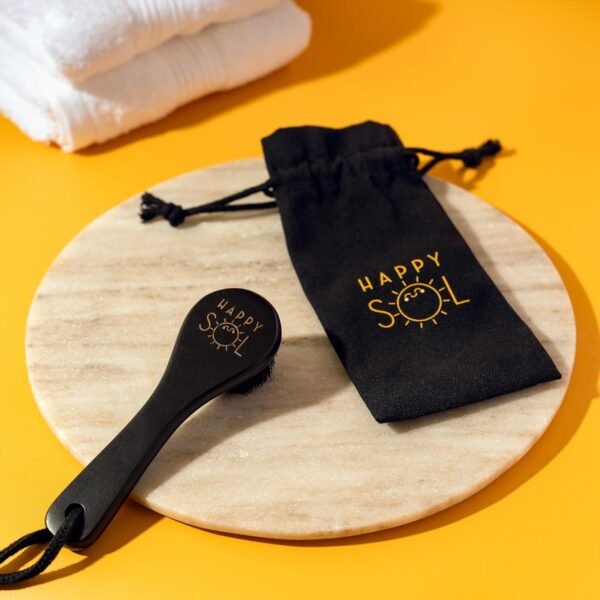 Dry Facial Brush, Exfoliating Face Brush, High Quality Beechwood, Supports Lymphatic Drainage, Natural Face Brush - Image 9
