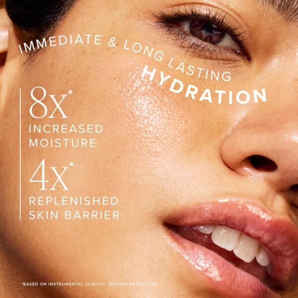 Farmacy Ceramide Face Moisturizer - Honey Halo Hydrating Facial Moisturizer for Dry Skin - Plumps, Soothes + Restores Skin with Potent Ceramides + Buckwheat Honey for a Dewy, Healthy Glow (50ml) - Image 5