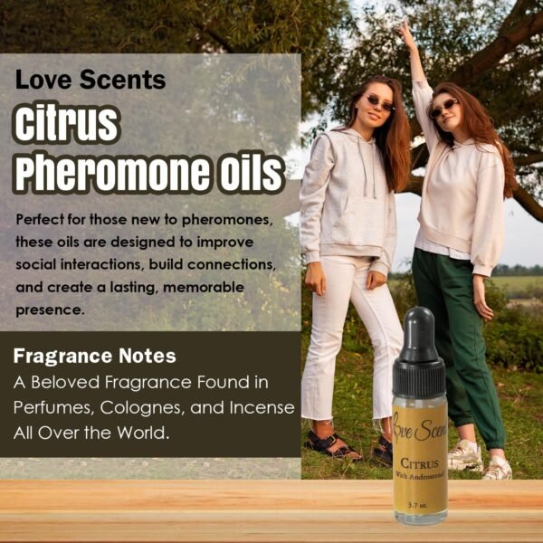 Pheromone Oils, Pheromone Oil with AndrosteNOL, Body Oil Perfume for Women and Men, Long-Lasting Fragrance Body Oil (Smokey Amber, 3.7 ml) - Image 7