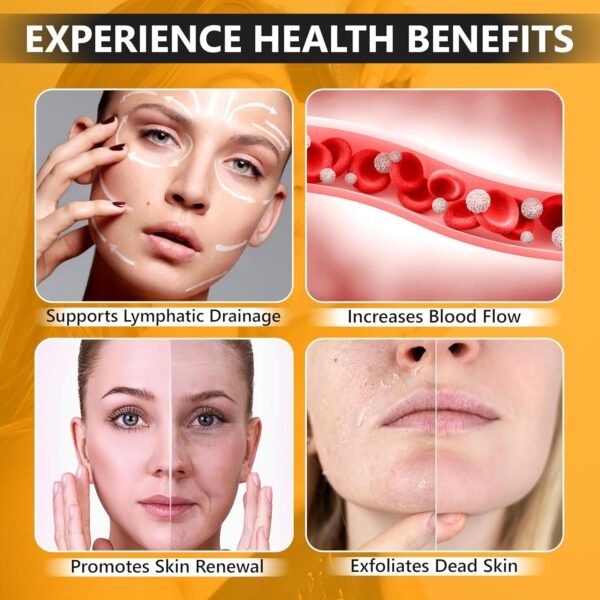Dry Facial Brush, Exfoliating Face Brush, High Quality Beechwood, Supports Lymphatic Drainage, Natural Face Brush - Image 8