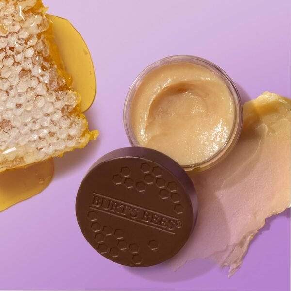 Burt’s Bees Conditioning Lip Scrub and Overnight Intensive Lip Treatment, With Ceramides, College Back to School Dorm Essentials, Exfoliates and Hydrates Lips 8 Hours, Natural Origin, 2 Jars, 0.25 oz - Image 8