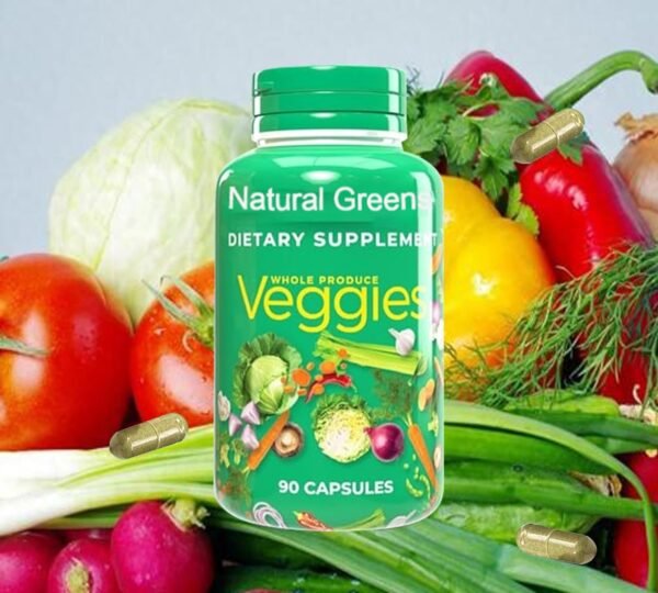NATURAL GREENS Fruits and Veggies Supplement | Organic Fruits and Veggies for Women, Men and Kids | 180pcs Vitamin Supplement for Green Bay Packers Family to Boost Overall Health - Image 8