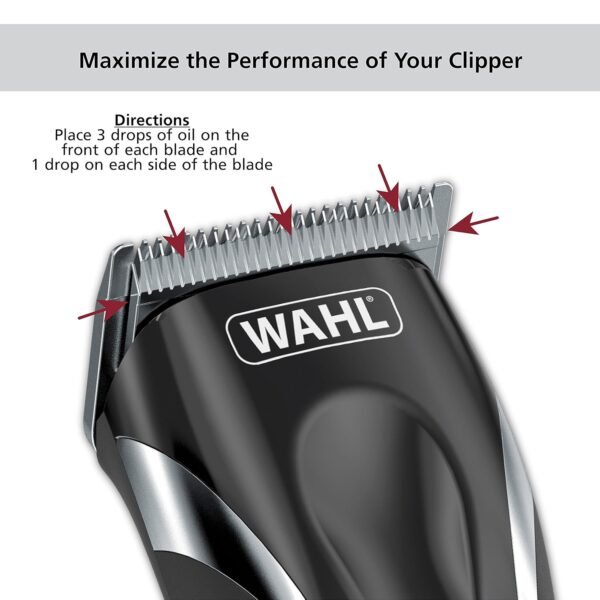 Wahl Premium Hair Clipper Blade Lubricating Oil for Clippers, Trimmers, & Blade Corrosion for Rust Prevention – 4 Fluid Ounces – Model 3310-300A - Image 5