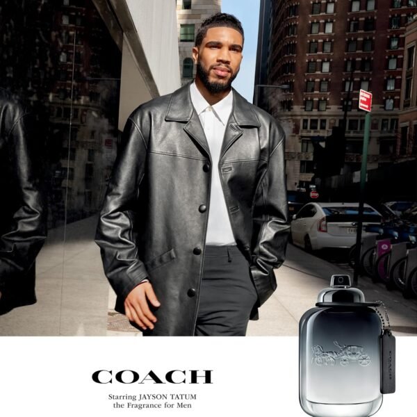 Coach for Men Eau de Toilette - Long Lasting Fragrance with notes of Pear Nashi, Cardamom & Vetiver - Fougere & Woody - Image 8